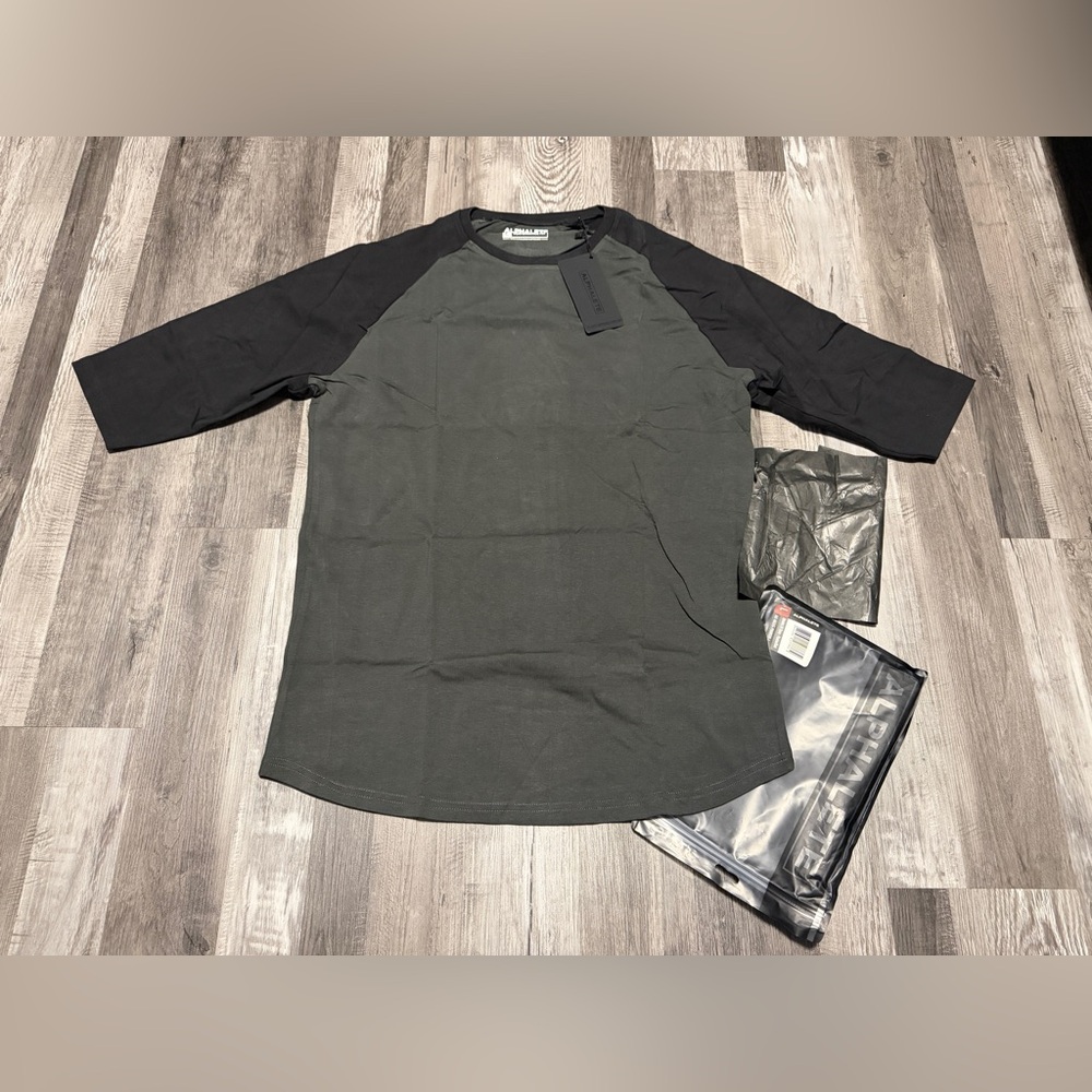 Alphalete 3/4 Sleeve - Phantom / Black
